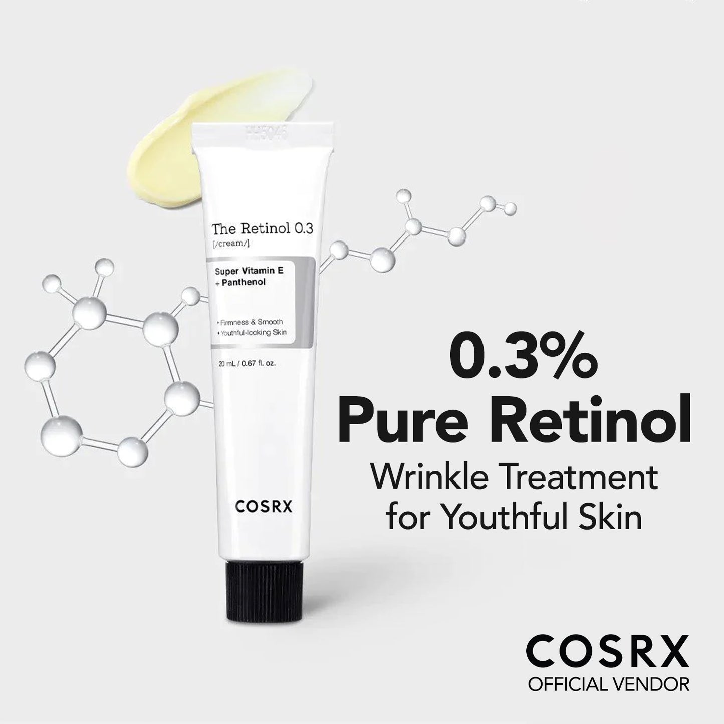 COSRX The Retinol 0.3 Cream, 20mL