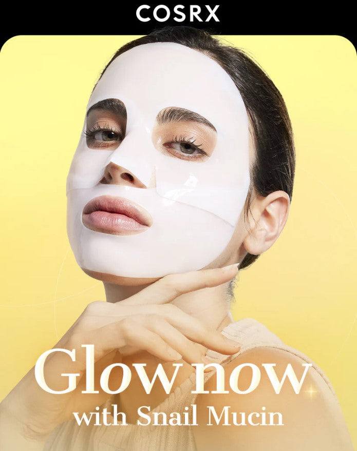 COSRX Advanced Snail Mucin Glass Glow Hydrogel Mask