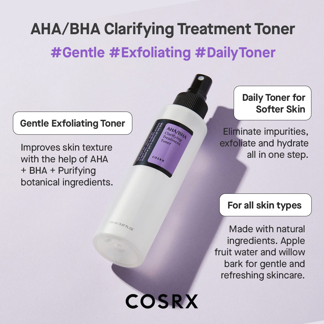 COSRX AHA/BHA Clarifying Treatment Toner