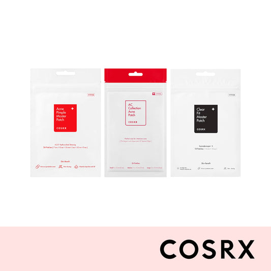 COSRX Acne Patch Triple Set (Acne Pimple Master Patch, Clear Fit, and AC)