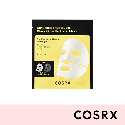 COSRX Advanced Snail Mucin Glass Glow Hydrogel Mask