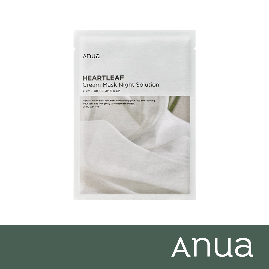 ANUA Heartleaf Cream Mask Night Solution 1pc