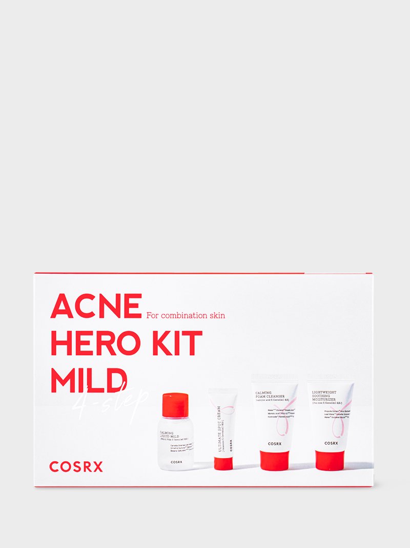 COSRX Acne Hero Kit Mild 4pc Set