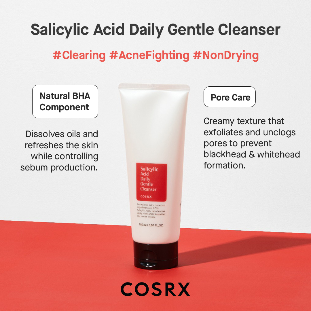 COSRX Salicylic Acid Daily Gentle Cleanser - 50 ml