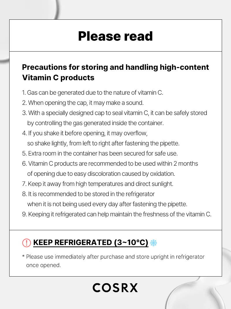 COSRX The Vitamin C 23 Serum (20ml)