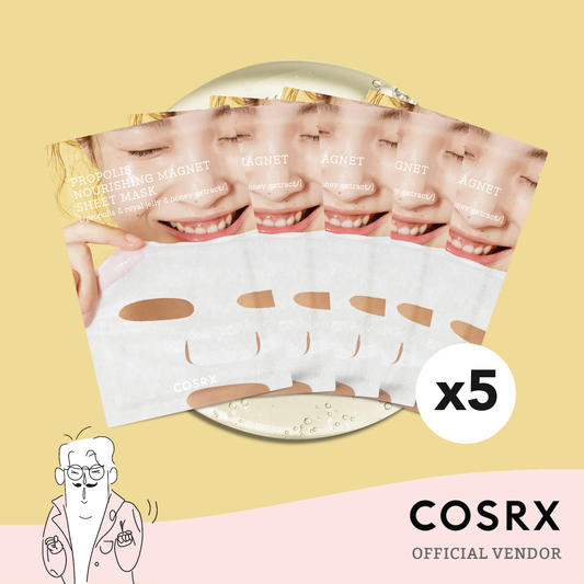 COSRX Propolis Nourishing Magnet Sheet Mask 5 PCS