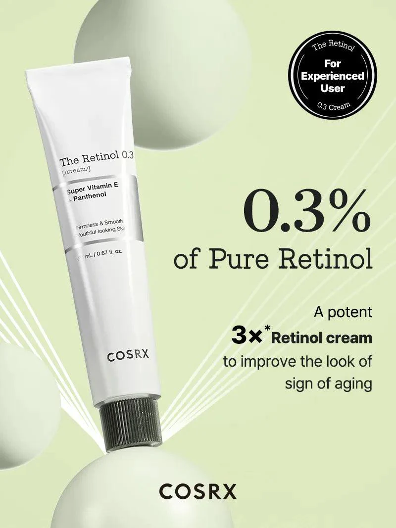 COSRX The Retinol 0.3 Cream, 20mL